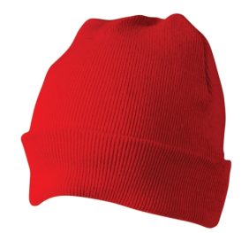 Roll up acrylic beanie