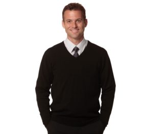 V-Neck long sleeve jumper