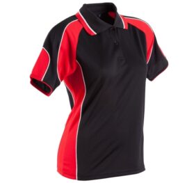 CoolDry Contrast Polo with Sleeve Panels