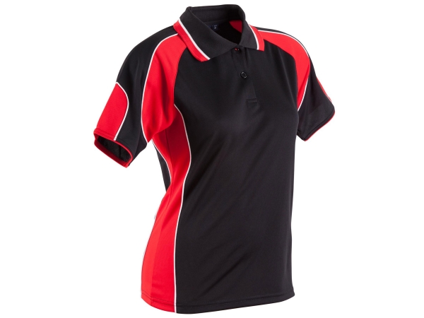 CoolDry Contrast Polo with Sleeve Panels