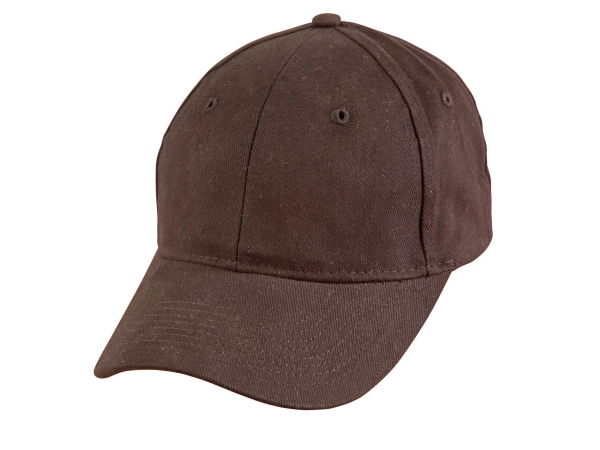 Heavy brushed coton cap with buckle