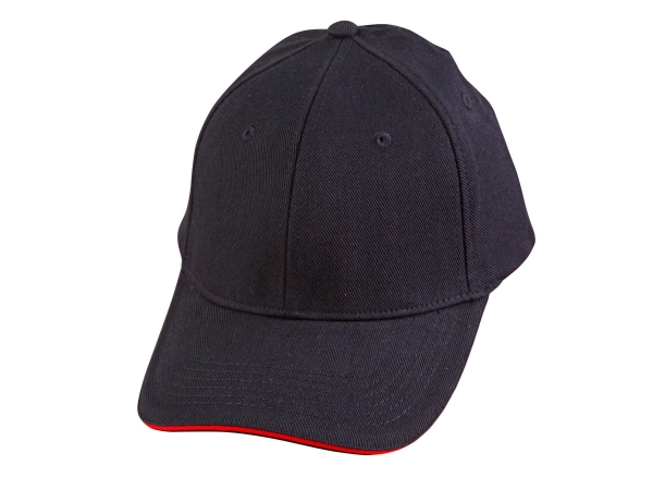 Heavy unbrushed cotton with sanwich fitted cap