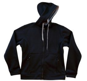 Contrast Bonded Fleece Hoodie