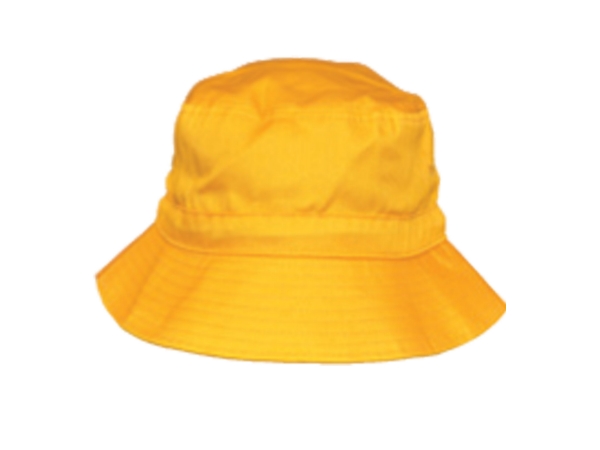 Bucket hat with toggle