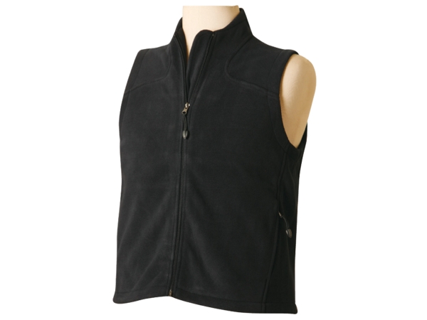 Bonded fleece vest