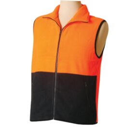 High visibility two town vest