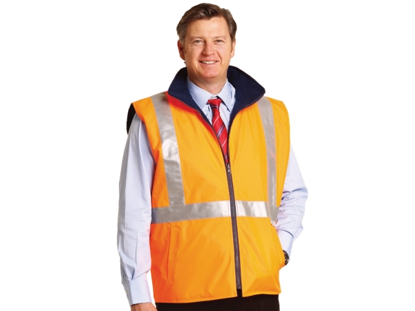 High Visibility Reversible Safety Vest