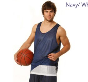 Reversible basketball singlet