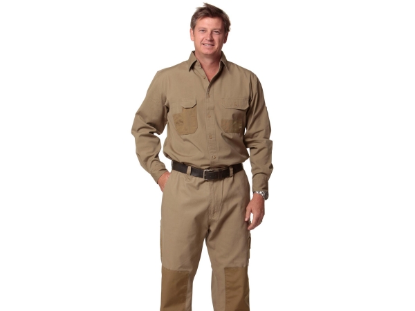 Durable long sleeve work shirt