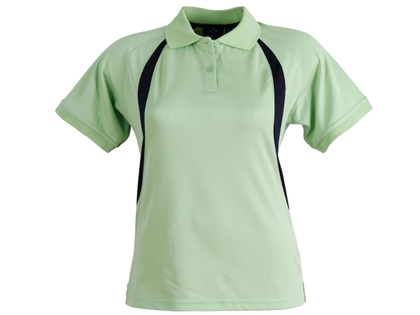 CoolDry Soft Mesh Contrast Short Sleeve Polo