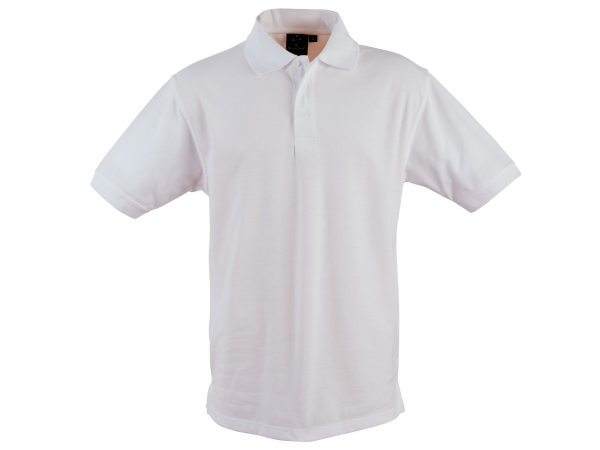 Tight Pique Knit   Short Sleeve Polo