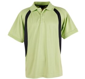 CoolDry Soft Mesh Contrast Short Sleeve Polo